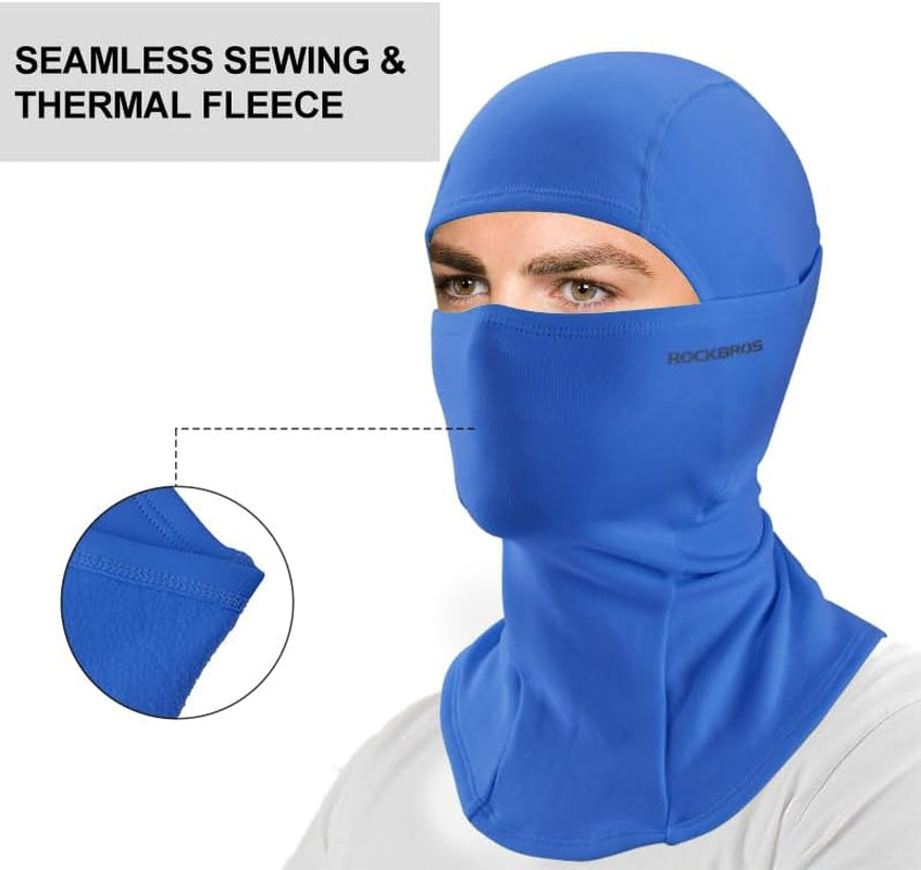 Cagoule Moto Polaire Balaclava Hiver Tour De Cou Homme Femme Coupe-Vent Respirant Thermique Motif/Filtre Masque Pour Vélo Ski Running Snowboard Chaud Sous Casque 9 Couleurs